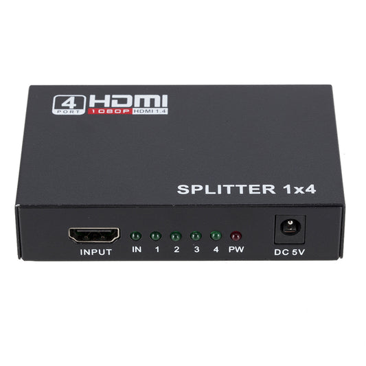 1.4V 1080P 4K*2K 4 PORT HDMI SPLITTER DAĞITICI ANFİLİ