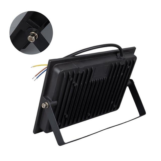 100 Watt - 220 Volt 6500K IP66 150* Işık Açısı Siyah Slim Kasa Beyaz Led Projektör