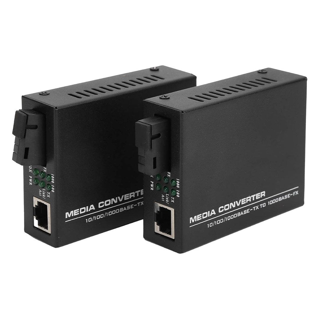 1000 MBPS 200 METRE FİBER OPTİK ETHERNET MEDIA KONVERTÖR
