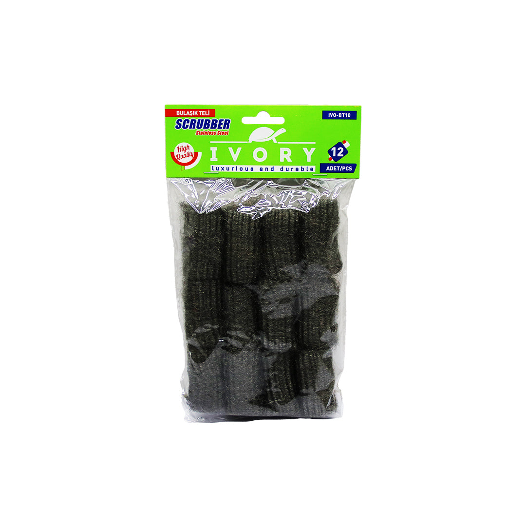 12 PARÇA İNCE BULAŞIK TELİ