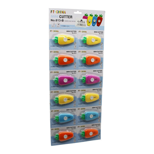 12 ADET HAVUÇ MİNİ CEP - ÇANTA FALÇATA - MAKET BIÇAK