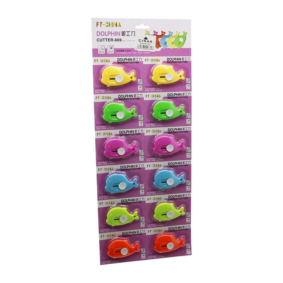 12 ADET YUNUS MİNİ CEP - ÇANTA YUNUS FALÇATA - MAKET BIÇAK