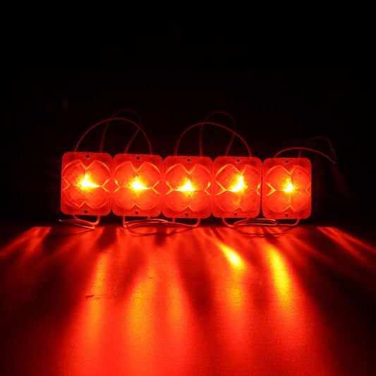 12 Volt 2 Watt Kırmızı Yanıp Sönen 4333-3030 Modül Led