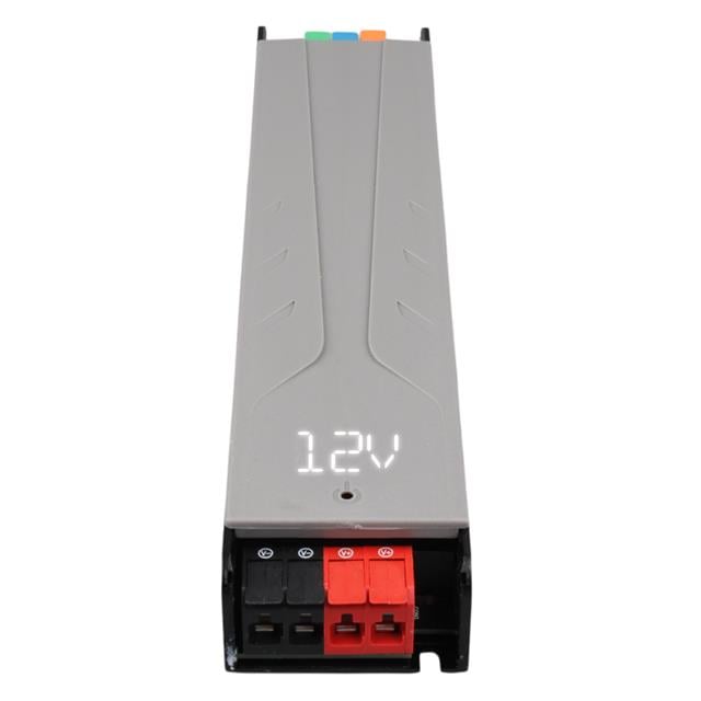 12 Volt 20 Amper 240 Watt Slim Metal Kasa Adaptör Voltaj Göstergeli 238x51x30mm
