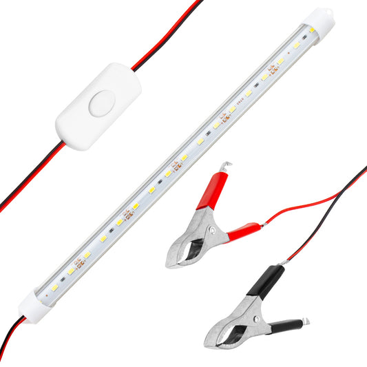 12 VOLT 5 WATT T8 LED AMPUL 30 CM AKÜ MAŞALI