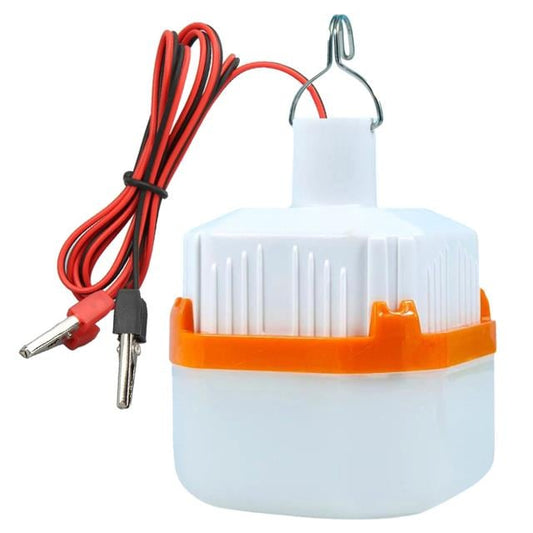 12 Volt Beyaz Led Lamba Krokodil Maşalı Uçlu 21 SMD Ledli HT-B11