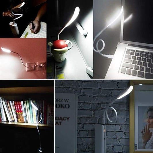 14 Ledli Beyaz Esnek Usb Led Lamba 3 Kademeli