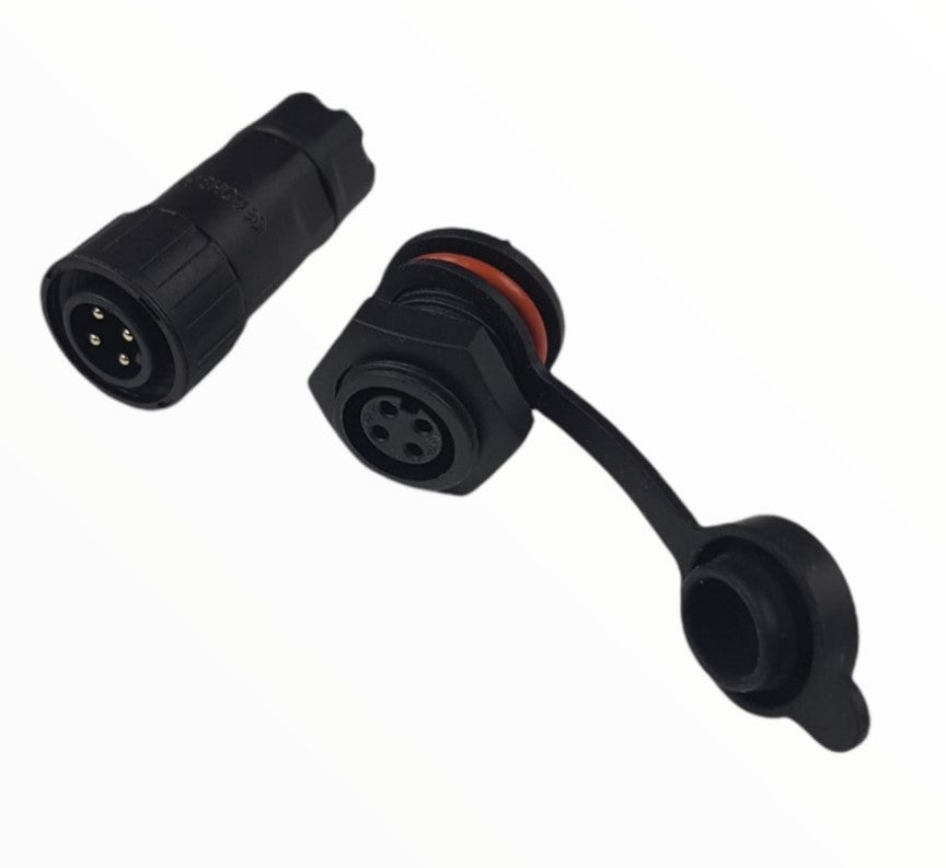 16MM SU GEÇİRMEZ KONNEKTOR ŞASE SEYYAR TAKIM 2P (IC-266M)