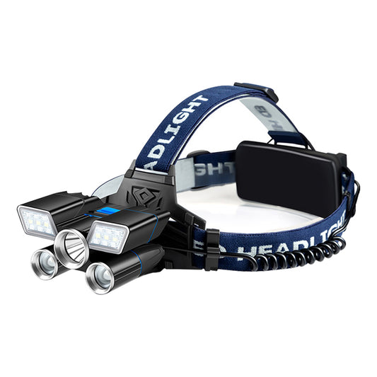 18+3 POWER LEDLİ SU GEÇİRMEZ ŞARJLI KAFA FENERİ