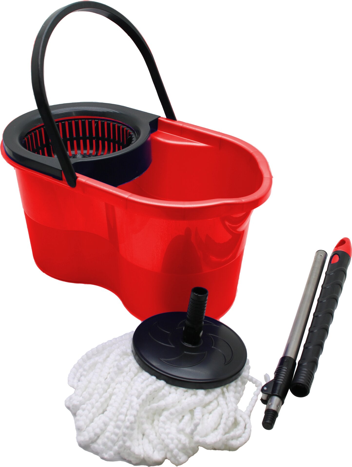 18LT---KUTULU---OTOMATİK DÖNERLİ KOVA MOP TEMİZLİK SETİ