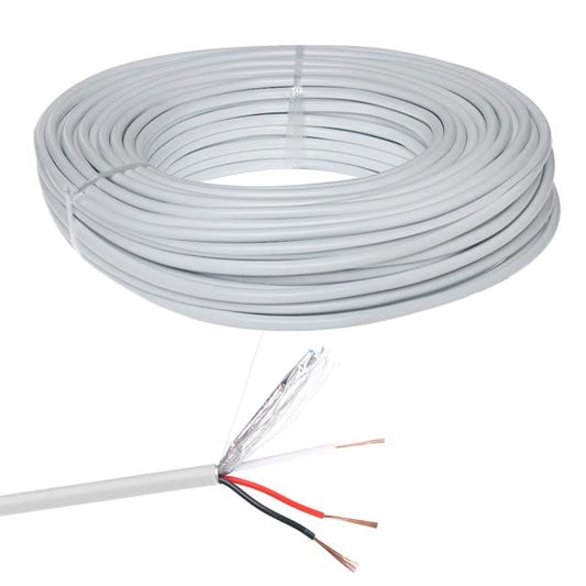 2+1X0.50mm CCA CCTV Kamera Kablosu (100 Metre)
