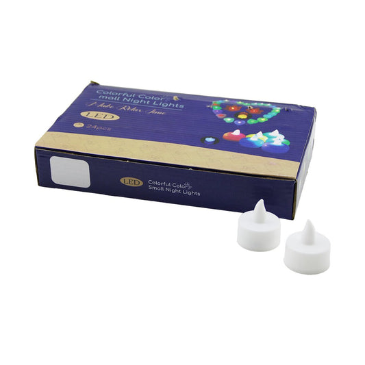 24 ADET MİNİ LEDLİ PİLLİ MUM