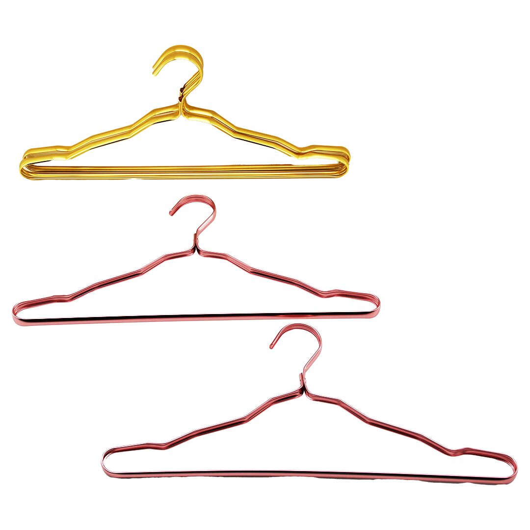 2PCS GOLD - BRONZ KOMPLE METAL ASKI