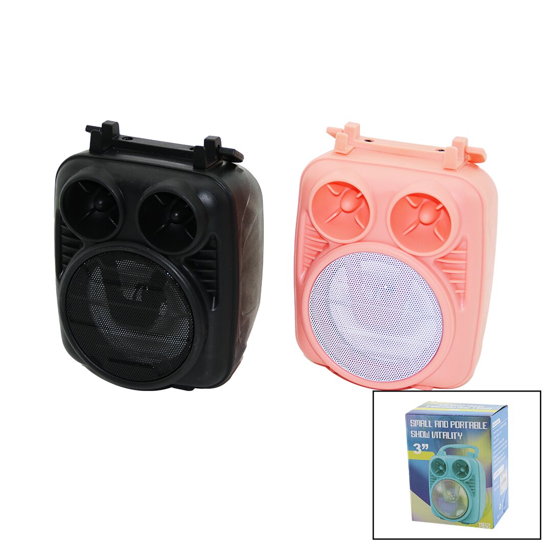 3 İNÇ BLUETOOTH SPEAKER USB ŞARJLI SD CARD - USB GİRİŞLİ