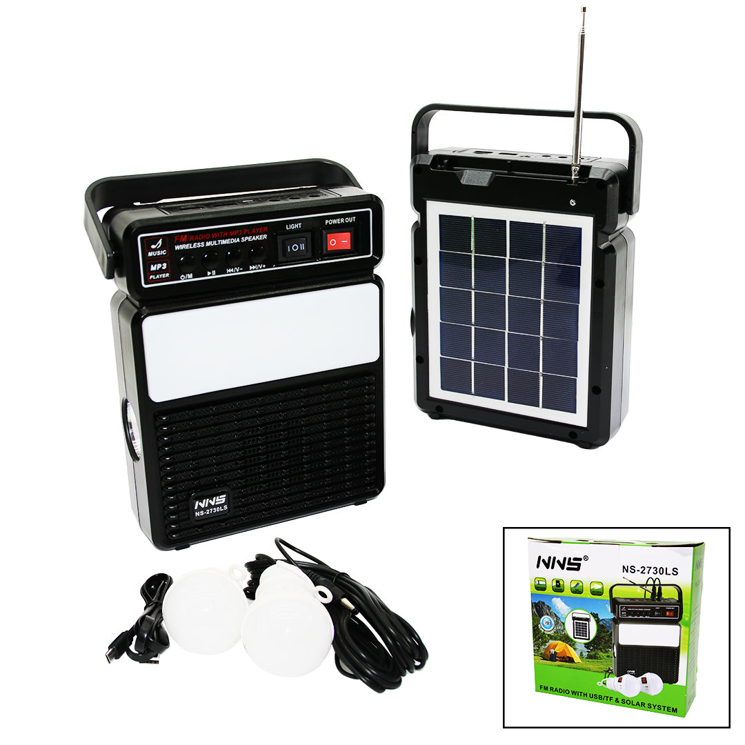 3IN1 - SOLAR2İN1 DİK MODEL EL FENERİ - RADYO - MP3BLUETOOTH - USB/ TF PORT - 2 PARÇA AMPUL KABLOLU - POWERBANK