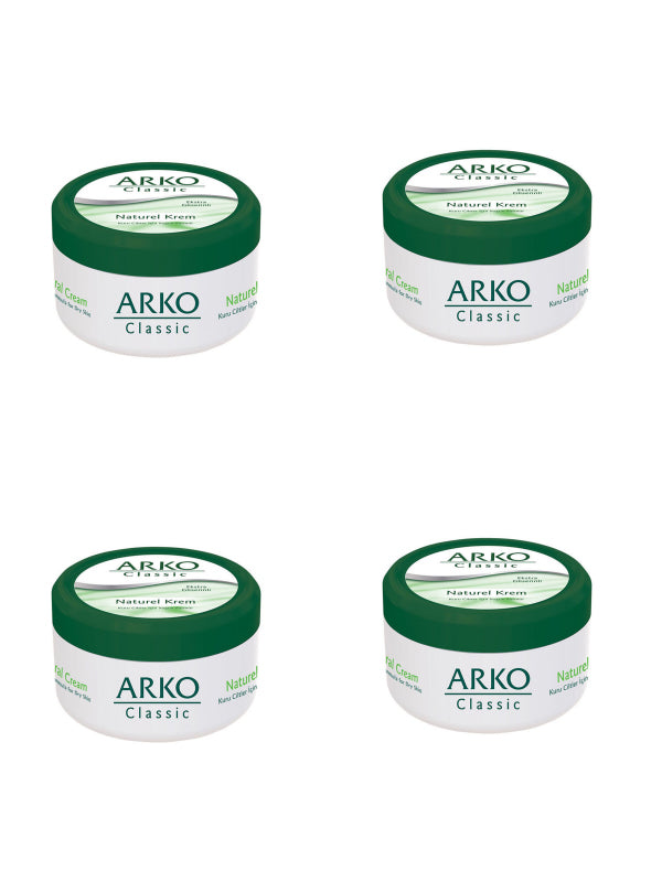 4 ADET ARKO CLASSİC NATUREL EL KREMİ 150ML
