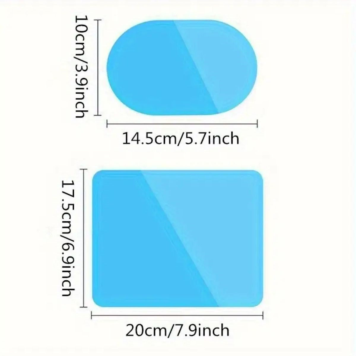 4 Parça Yan Aynalar ve Yan Camlar İçin Araç Ayna Yağmur Kaydırıcı ve Cam Buğu Önleyici Film Seti