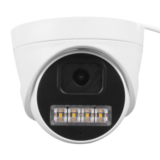 5MP 2.8MM 4 Warmled Fullcolor Plastik Kasa AHD Analog Dome Güvenlik Kamerası PL-29099