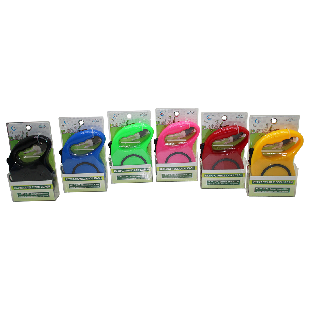 5MT KÖPEK TASMASI MAKARALI RETRACTABLE DOG LEASH PET SHOP