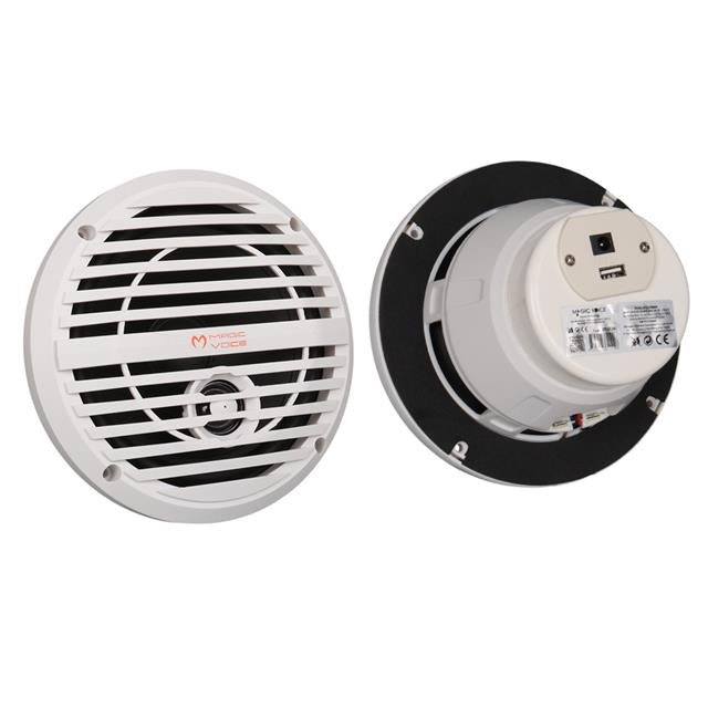 6.5” Usb'li 60 Watt Çiftli Marine Horn Hoparlör