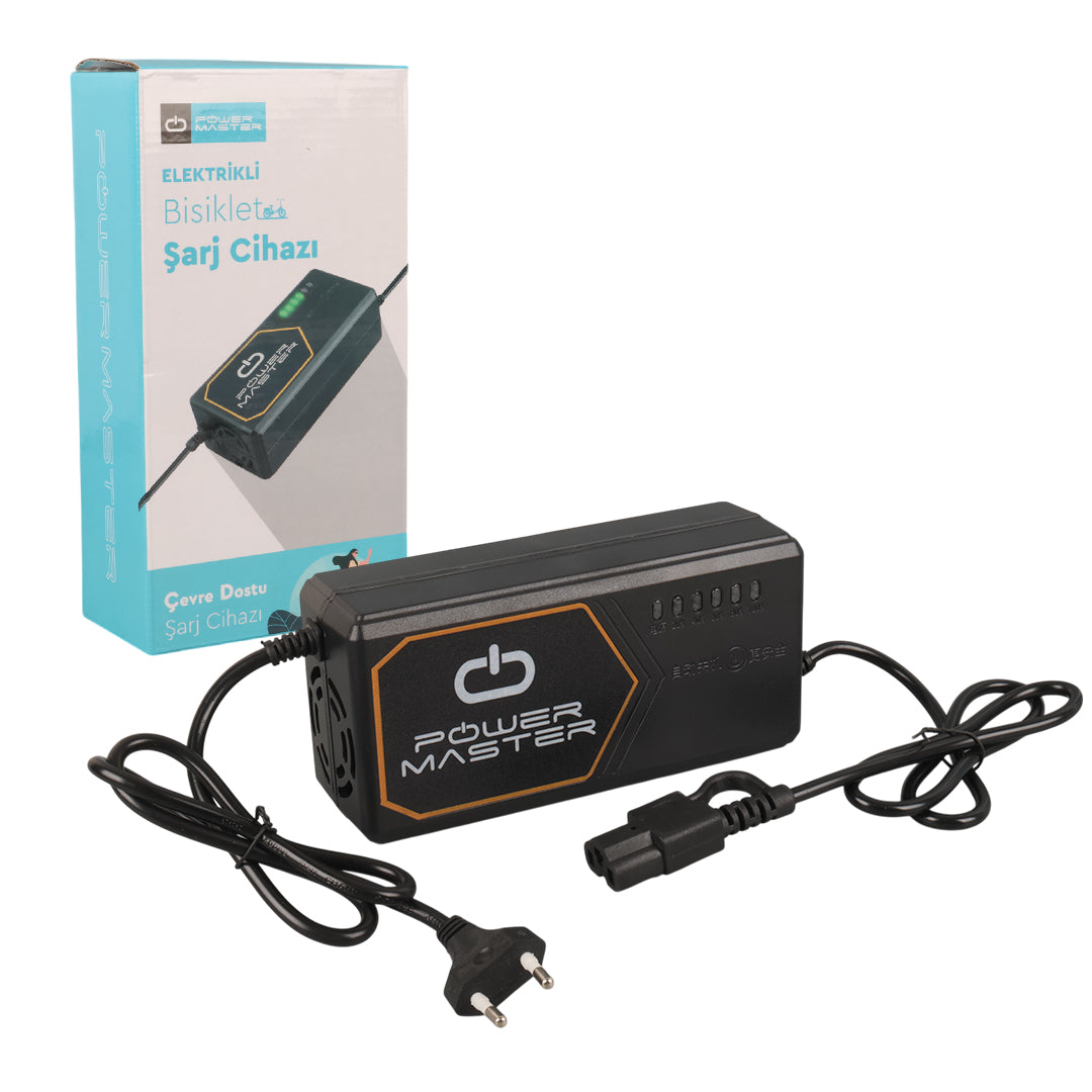 60 VOLT - 20 AMPER IEC C15 DİŞİ UÇLU GÖSTERGELİ ELEKTRİKLİ BİSİKLET ŞARJ AKÜ CİHAZI (ADJ160-01)