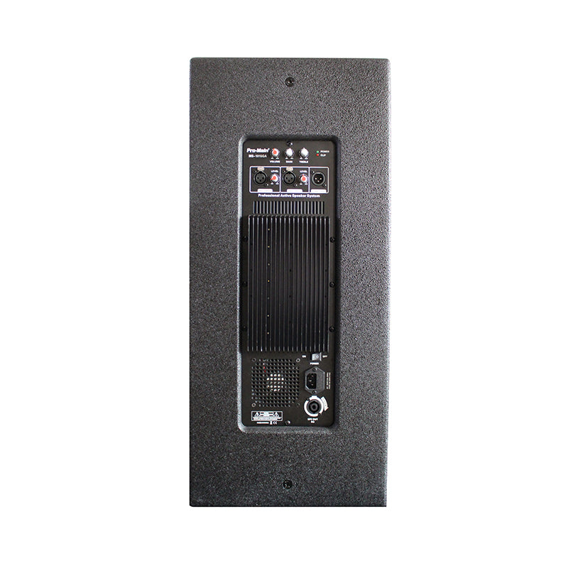 600 WATT 38 CM AKTİF AHŞAP KABİN HOPARLÖR MS-1015GA