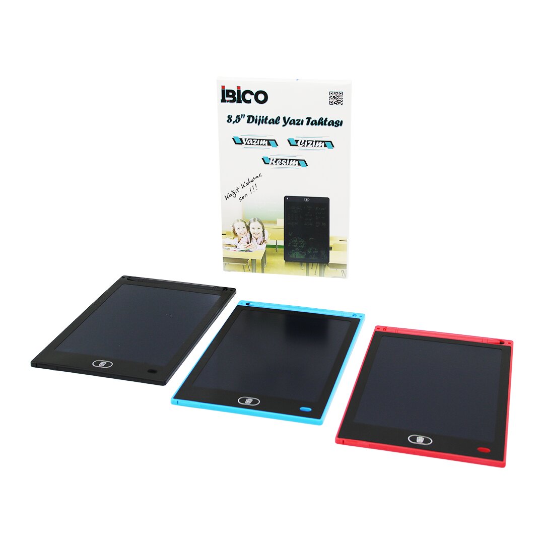 8.5 İNÇ DİJİTAL YAZI TAHTASI TABLET YAZIM - ÇİZİM - RESİM PİLLİ LCD WRİTİNG TABLET