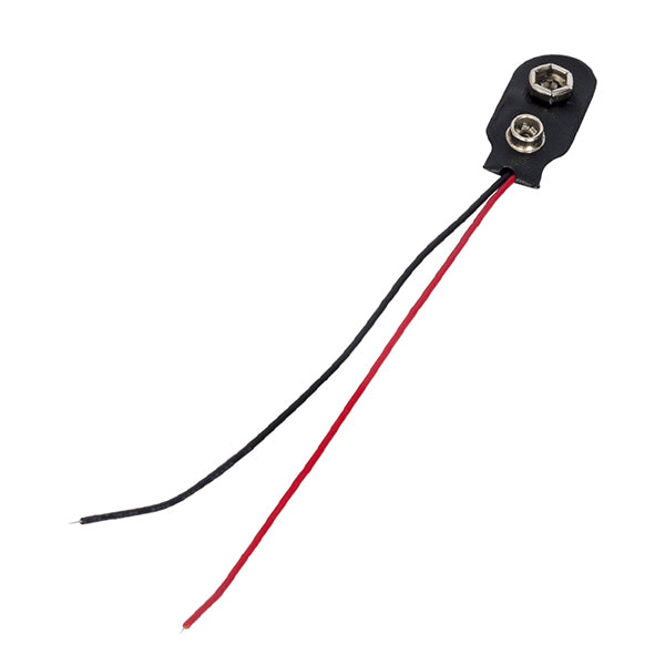 9 VOLT PİL BAŞLIĞI 10 CM KABLOLU (IC-232)