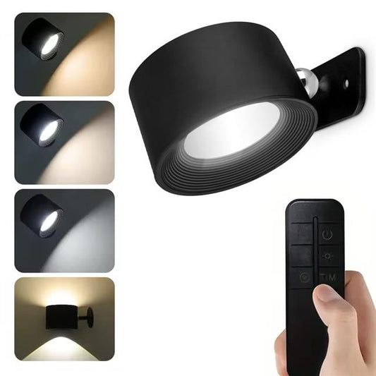 AL-SK-BD80A Çift Yönlü Kumandalı Duvar Aplik Çalışma Lambası 3000K-4000K-6500K