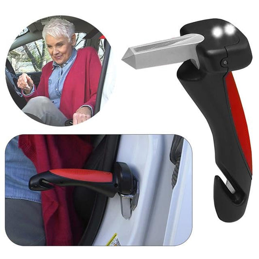 Araç İniş Destek Kolu Cam Kırıcı Fener Emniyet Kemeri Kesici Çok Fonksiyonlu