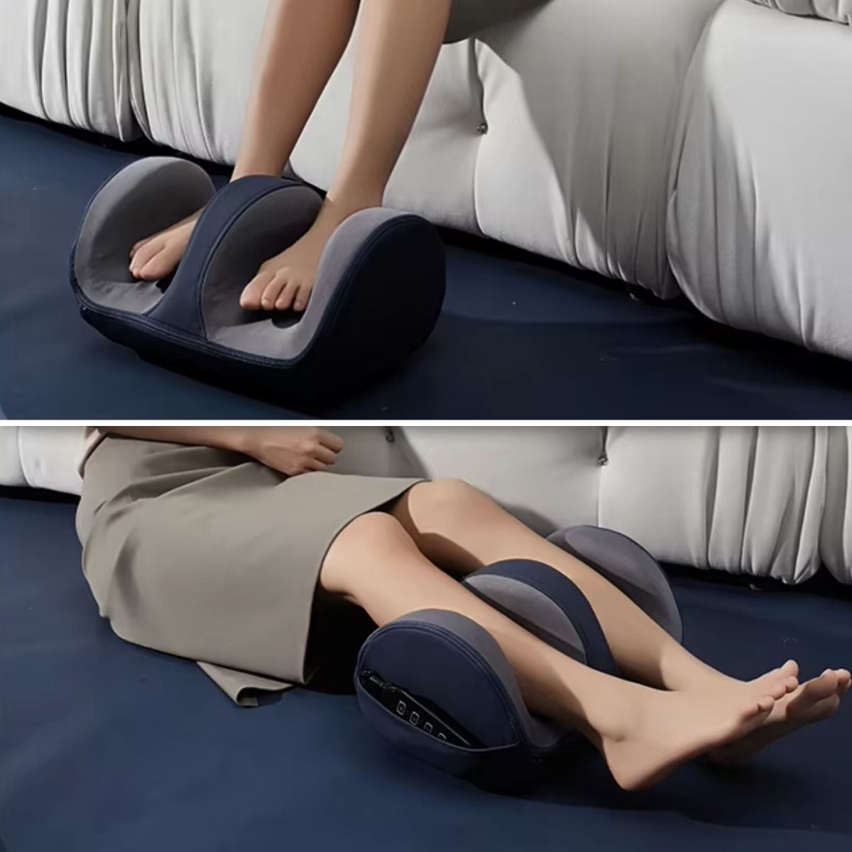 Ayak,Baldır ve Bilekler İçin Rahatlatıcı Kumandalı Masaj Aleti