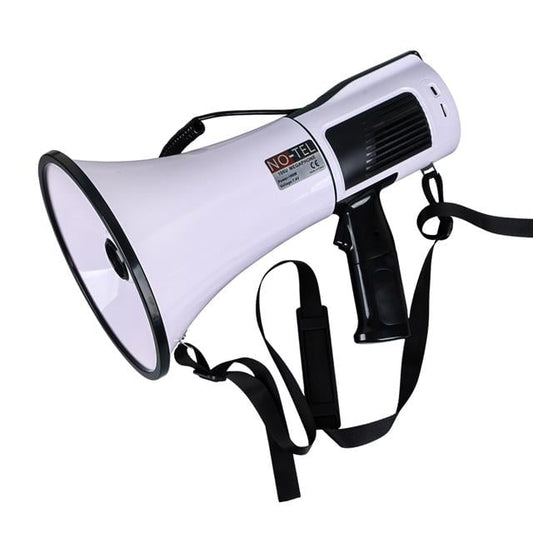 Bluetooth-Usb-Siren-Ses Kayıt Özellikli Dahili Bataryalı 100 Watt Büyük Boy Megafon