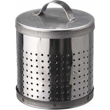 ÇELİK BÜYÜK DEMLİK İÇİ ÇAY SÜZGEÇ YÜKSEKLİK= 7CM ÇAP= 6CM