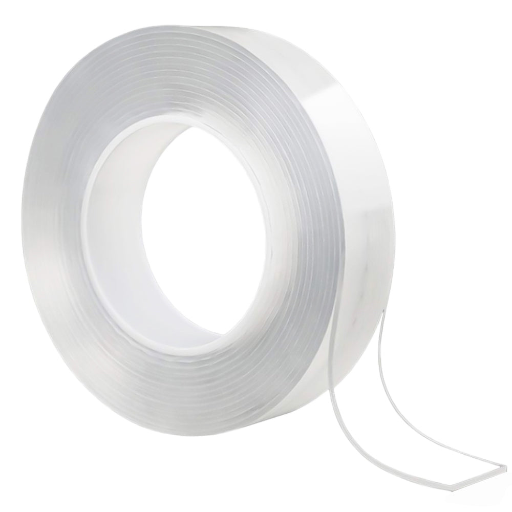 ÇİFT TARAFLI NANO TEKNOLOJİ SÜPER YAPIŞTIRICI ŞEFFAF BANT 1MM*3CM*3M