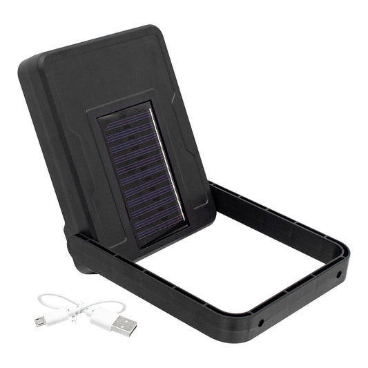 COB LEDLİ SOLAR PANELLİ ÇOK FONKSİYONLU LAMBA