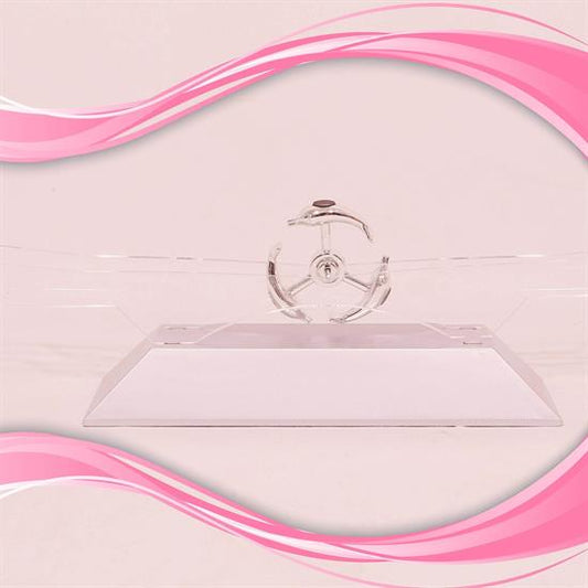 Dekoratif Masa Üstü Obje Manyetik Kinetik Orbital Dönen Yunuslar