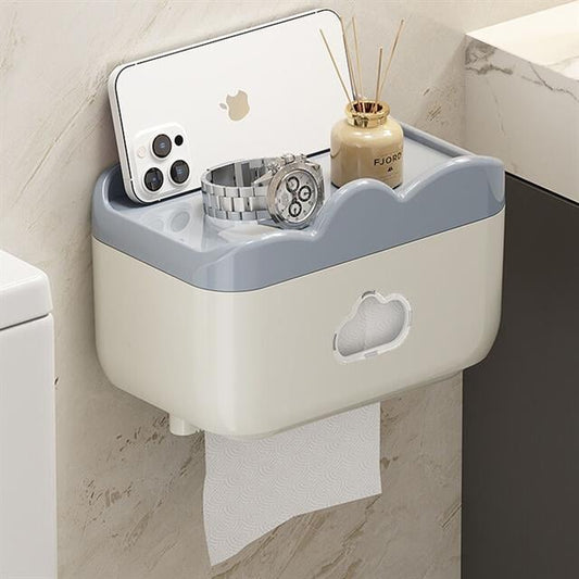 Duvara Monte Tuvalet Kağıdı Kutusu