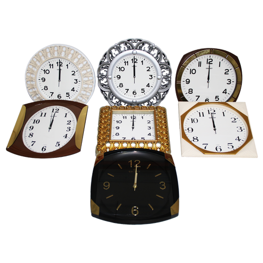 DÜZ DUVAR SAATİ KARIŞIK