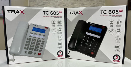 EKRANLI MASAÜSTÜ KABLOLU TELEFON TC-605