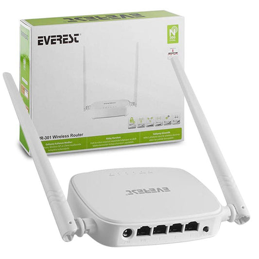 EVEREST EWR-301 300 MBPS ACCESS POINT+REPEATER+ KABLOSUZ ROUTER