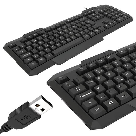 FK-4812FU F-Türkçe Standart USB Kablolu Klavye