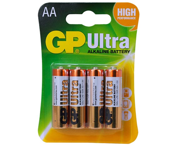GP 15AU ALKALİN 1.5V AA KALEM PİL (4LÜ) PAKET FİYAT