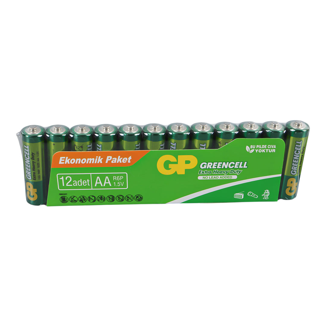 GP 15G-GREENCELL 12Lİ PAKET KALEM PİL (12Lİ FİYAT) GP 15G-2VS12
