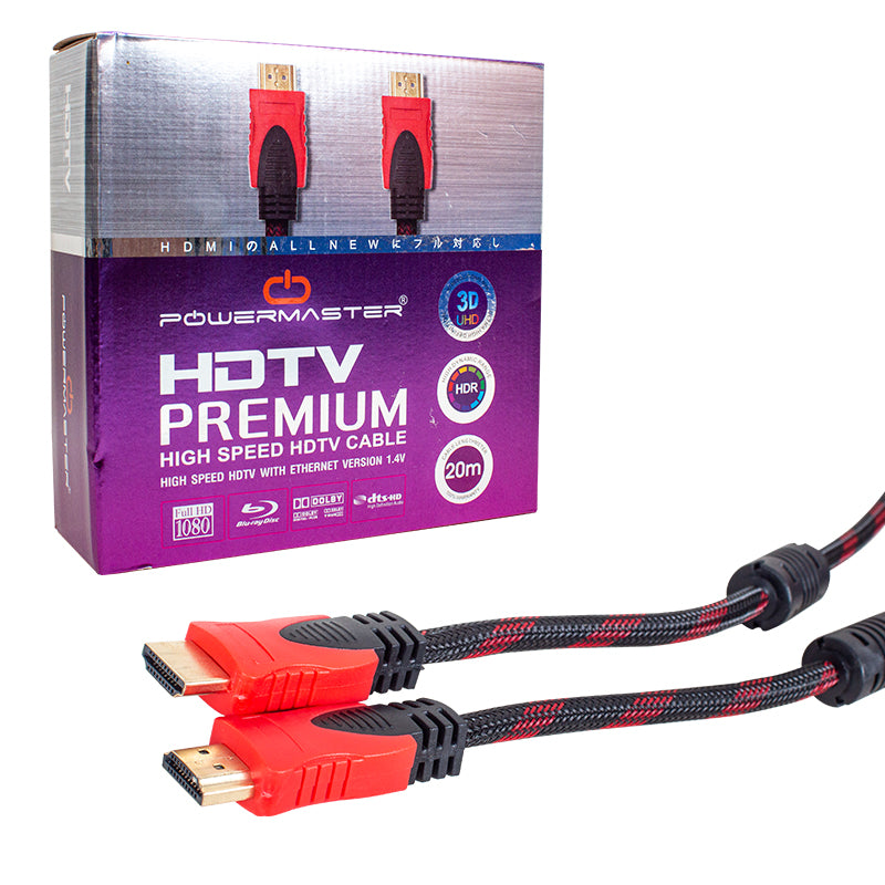 HDMI KABLO 20 METRE ÖRGÜLÜ KUTULU (1.4V-3D)