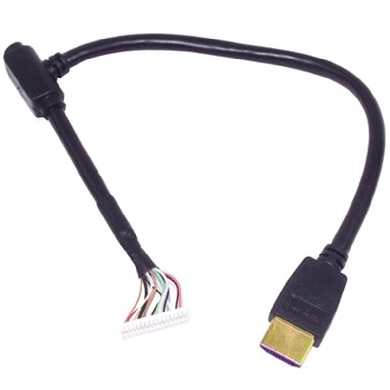 HDMI ŞASE KABLOLU (MİNİ HDLER İÇİN KIRILAN UÇ) 16 PİNLİ