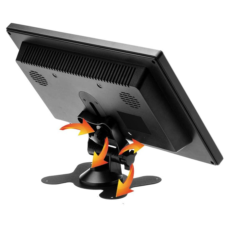 HDMI-VGA-BNC-USB GİRİŞLİ 12 VOLT ÇIKIŞLI 10.1 LCD MONİTÖR