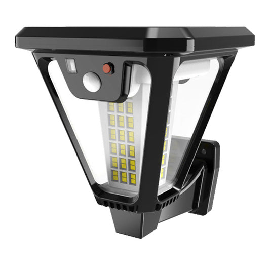 HS-V83 SOLAR SENSÖRLÜ 100 SMD LEDLİ 3 MODLU BAHÇE VE DUVAR LAMBASI