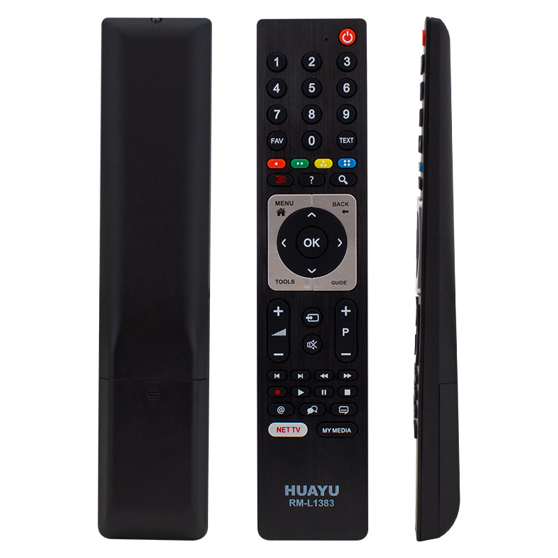 HUAYU KL RM-L1383 ARÇELİK-BEKO-GRUNDIG UNIVERSAL TÜM MODELLER 3D*NETFLIX*MY MEDIA TUŞLU LCD-LED TV KUMANDA