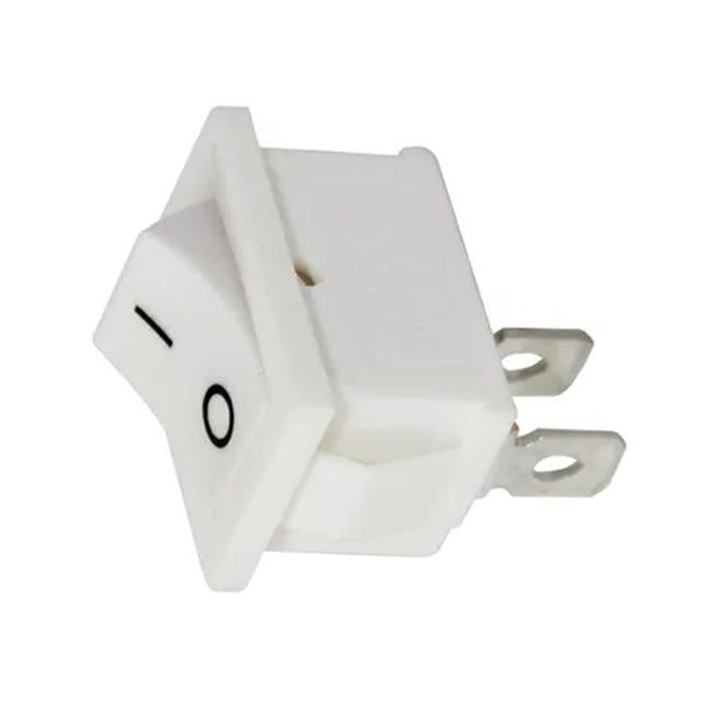 IC-125B-1 Mini Beyaz Işıksız ON-OFF Anahtar