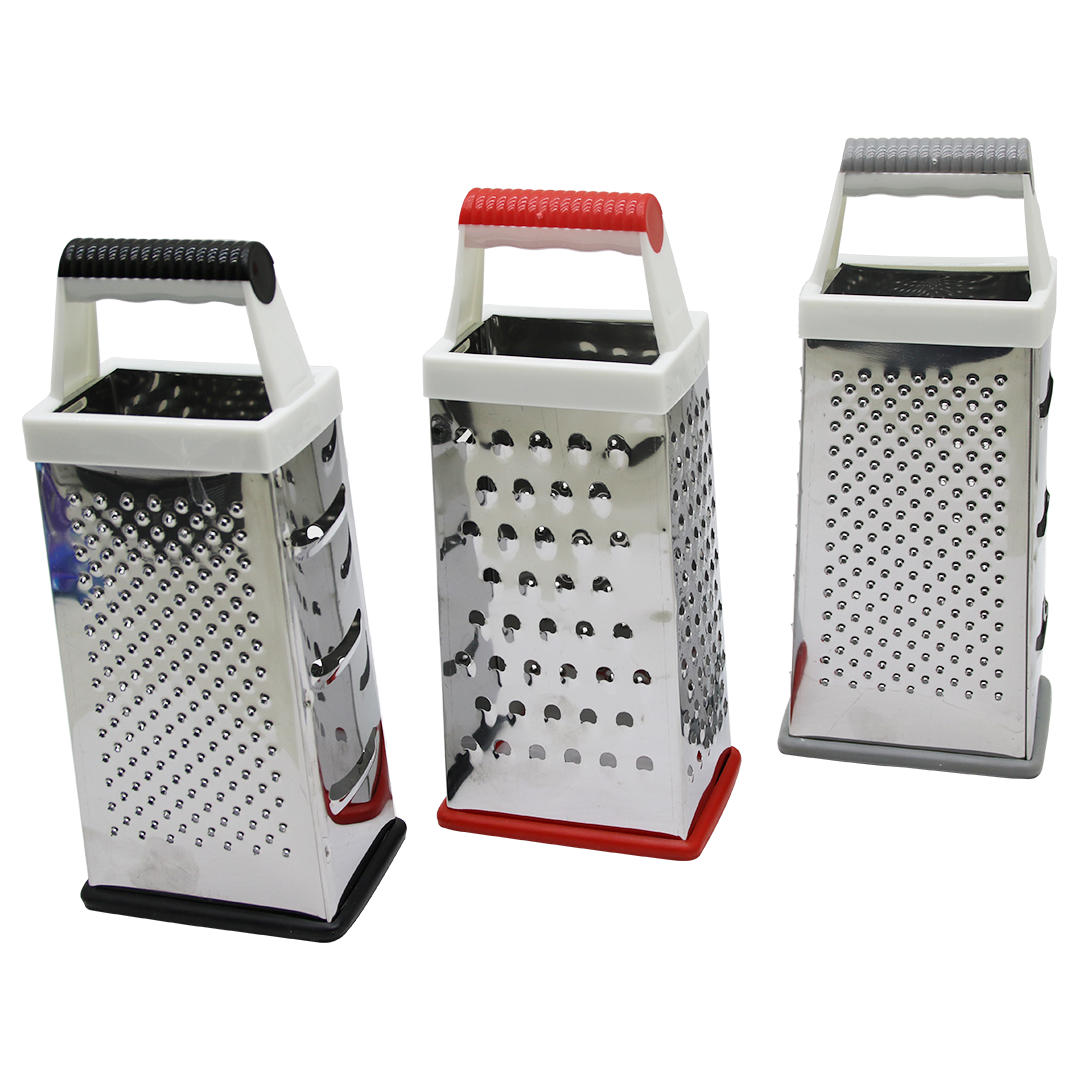 INOX DÖRTGEN - BÜYÜK METAL RENDE PLASTİK SAPLI